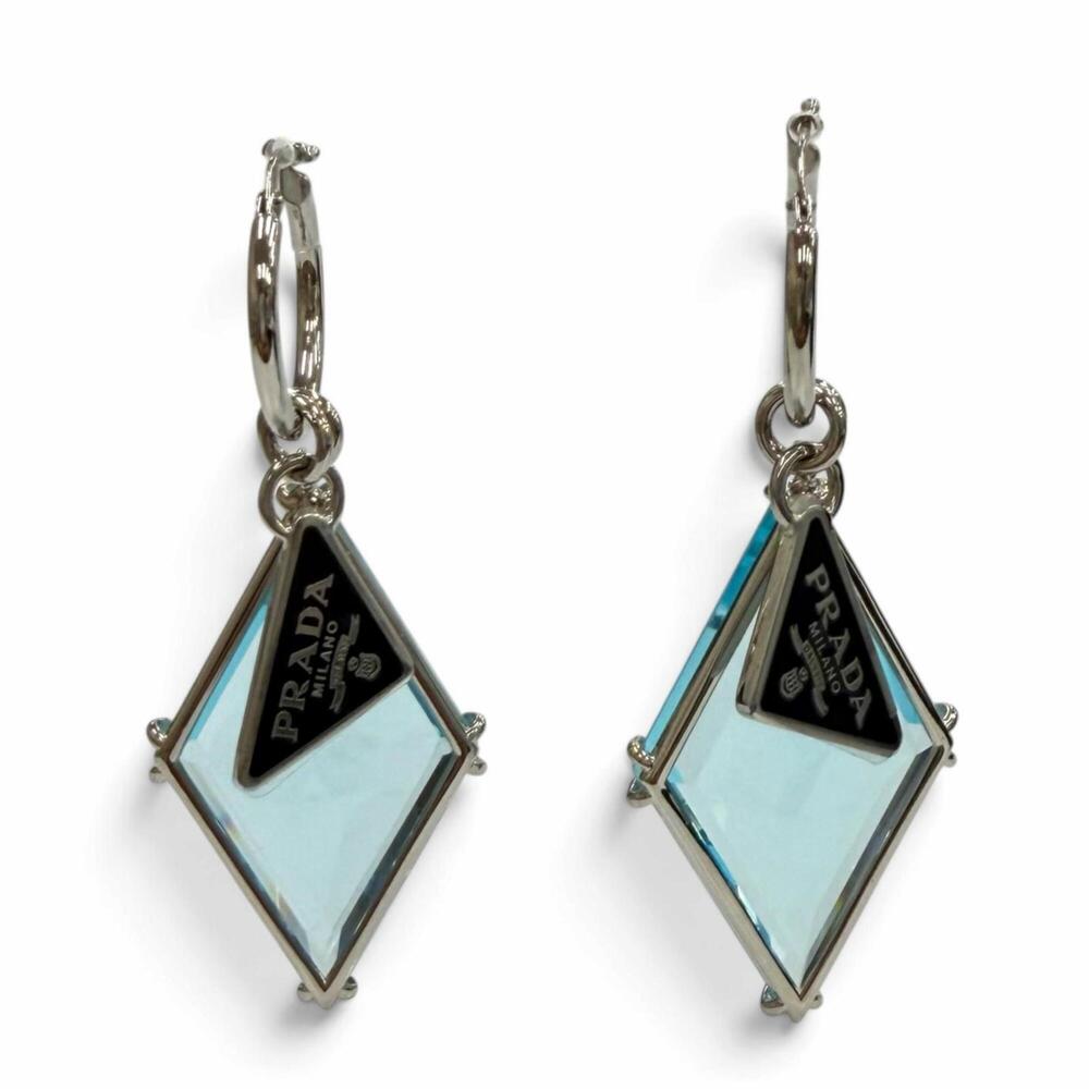 PRADA Blue Earrings